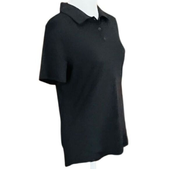 Soybu Black Women's Endurance Polo button front size S. - Picture 4 of 6